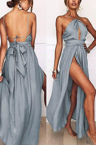 Backless X Long Skirt