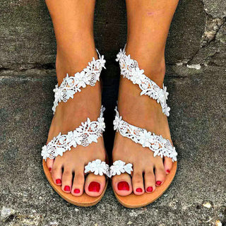 Casual Floral Flair Sandals