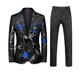 Fashion X Flowered Suit