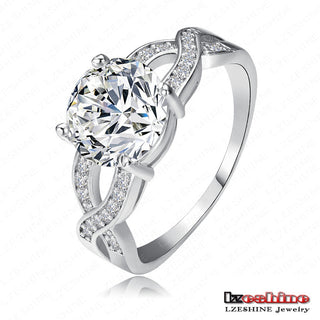 Floral X Ring