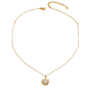 Golden X Sunflower X Necklace