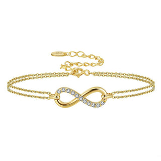 Infinite X Diamond Bracelet