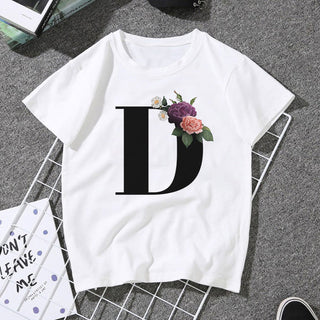 Monogrammed Flower X T-shirt