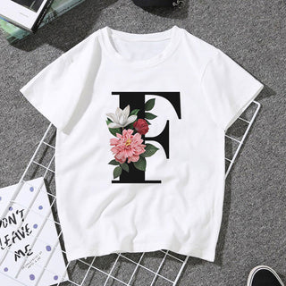 Monogrammed Flower X T-shirt