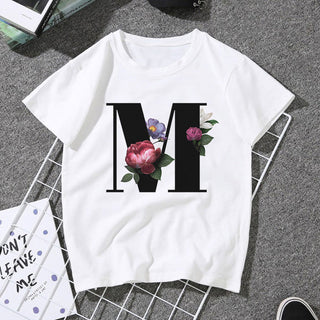 Monogrammed Flower X T-shirt