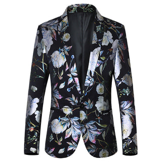 Suit X Casual Flower Style