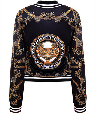 Vintage X Baroque Pattern X Jacket
