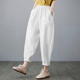 Cropped Casual Summer Pants