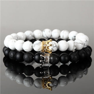 Bead Crown X Bracelet