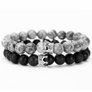 Bead Crown X Bracelet