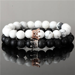 Bead Crown X Bracelet