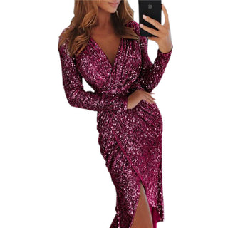 Bodycon Dress X Long-sleeved