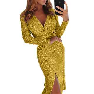Bodycon Dress X Long-sleeved
