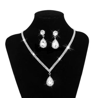 Bridal X jewelry set