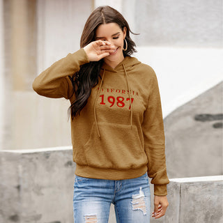California 1987 X Wool Coverlet X Hoodie