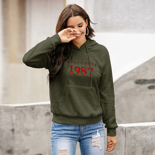 California 1987 X Wool Coverlet X Hoodie