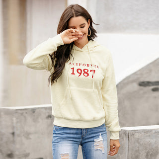 California 1987 X Wool Coverlet X Hoodie