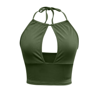 Camisole Halter X Hollow Top