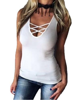 Camisole X Sleeveless Strap Top