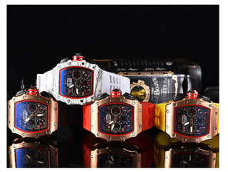 Carbon X Grain X Barrel Watch