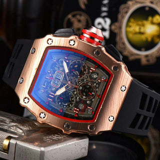 Carbon X Grain X Barrel Watch