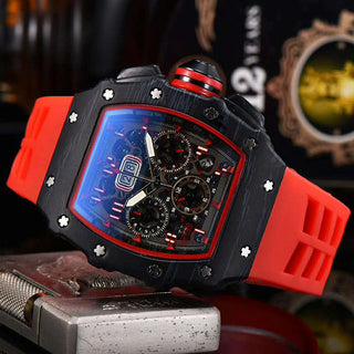 Carbon X Grain X Barrel Watch
