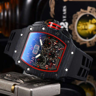 Carbon X Grain X Barrel Watch
