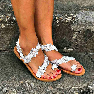 Casual Floral Flair Sandals