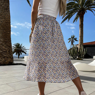 Casual Floral Summer X Skirt
