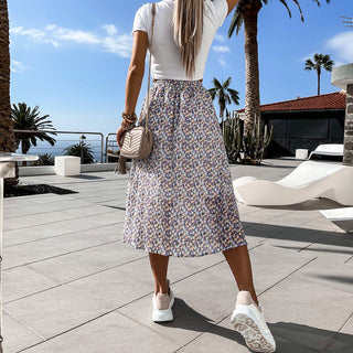 Casual Floral Summer X Skirt