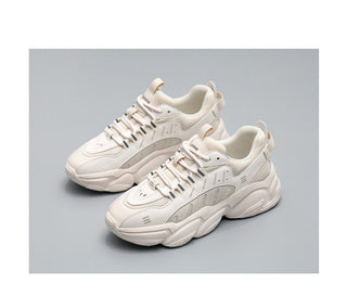 Casual Thick-soled X White Sneakers