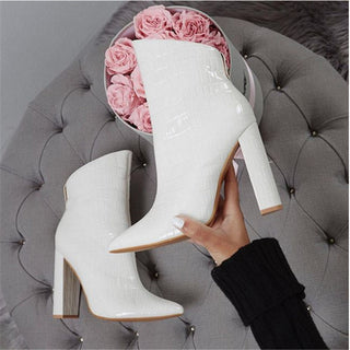 Croco X Leather X High Heels
