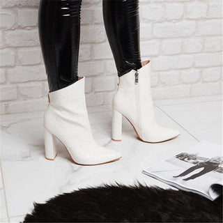 Croco X Leather X High Heels