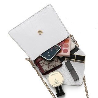 Croco X Shoulder bag
