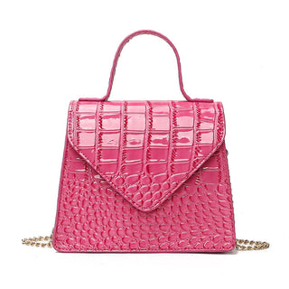 Croco X Shoulder bag