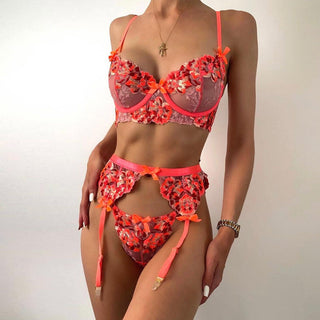 Embroidered X Lingerie