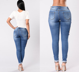 Embroidery X Rose Jeans