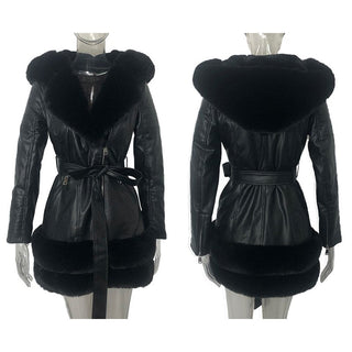 Everest Elegance X Leather Coat Jacket
