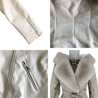 Everest Elegance X Leather Coat Jacket