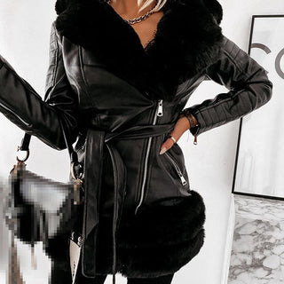 Everest Elegance X Leather Coat Jacket
