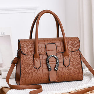 Fashion Crocodile Bag X Diagonal Tote