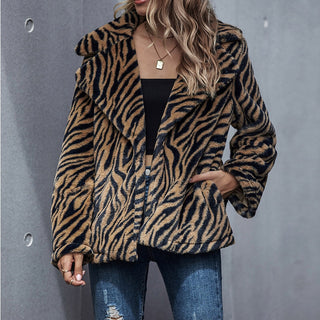Fashion Montre Stripes X lapel jacket