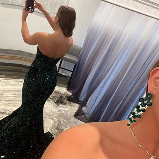 Fashion Sequin Evening Dress