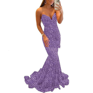 Fashion Sequin Evening Dress