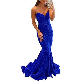 Fashion Sequin Evening Dress