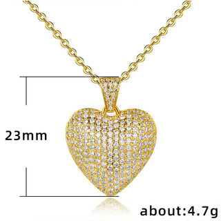 Fashion X Diamond Heart X Necklace