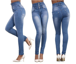 Fashion X Elastic Jeans