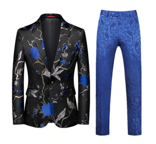 Fashion X Flowered Suit