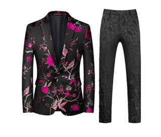 Fashion X Flowered Suit