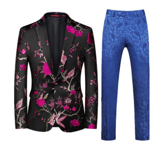 Fashion X Flowered Suit